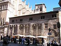 Lyon, Cathedrale Saint Jean, La Manecanterie, Mur est